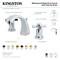 Kingston Brass KS4982ZX 8" Widespread Bathroom Faucet, Polished Brass KS4982ZX - alternate 3
